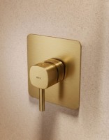 Set ducha 1 vía - oro cepillado TOSCANA de IMEX detalle