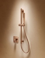 Set ducha 1 vía - oro rosa cepillado TOSCANA de IMEX ambiente
