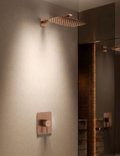 Set ducha 1 vía - oro cepillado TOSCANA de IMEX ambiente 2