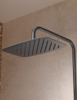 Columna de ducha monomando - black gun metal FIRENZE de IMEX detalle