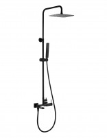 Columna de bañera monomando - negro mate FIRENZE de IMEX