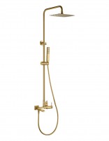 Columna de bañera monomando - oro cepillado FIRENZE de IMEX