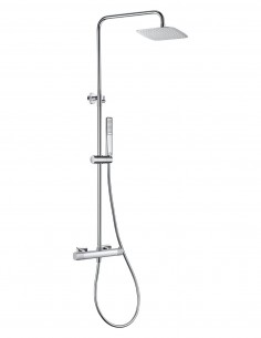 Columna de ducha termostática - cromo FIRENZE de IMEX