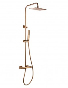 Columna de ducha termostática - oro cepillado FIRENZE de IMEX 2