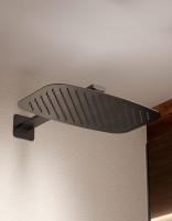 Conjunto ducha 1 vía - black gun metal FIRENZE de IMEX detalle