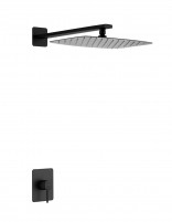 Conjunto ducha 1 vía - negro mate FIRENZE de IMEX