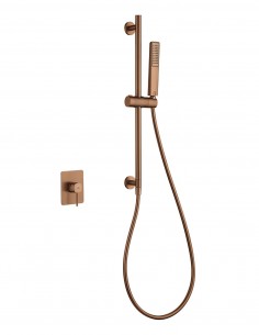 Set ducha 1 vía - oro cepillado FIRENZE de IMEX 2