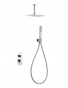 Conjunto ducha empotrado monomando - cromo FIRENZE de IMEX