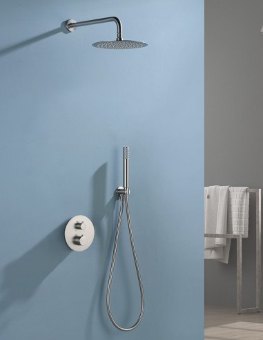 Conjunto ducha empotrado termostático - cromo BLESS de IMEX ambiente