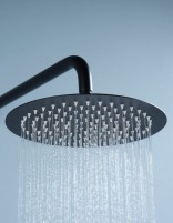 Conjunto ducha empotrado termostático - negro mate BLESS de IMEX detalle