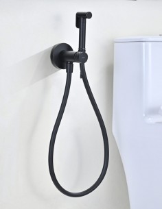 Ducha higiénica para bidé - negro mate BLESS de IMEX ambiente