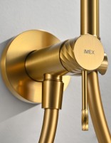 Ducha higiénica para bidé - oro cepillado BLESS de IMEX detalle