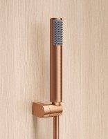 Set de baño monomando - oro rosa cepillado GENOVA de IMEX detalle