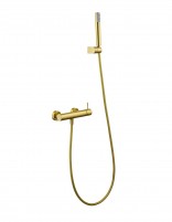 Set de ducha monomando - oro cepillado GENOVA de Imex