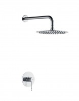 Set ducha 1 vía - cromo GENOVA de IMEX