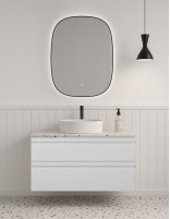 Mueble baño Avila Dos Natalia - 2 cajones con lavabo sobre encimera