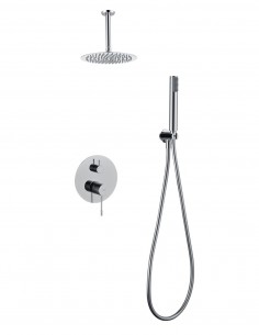 Conjunto ducha empotrado monomando - cromo PIAMONTE de Imex