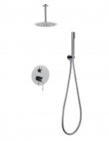 Conjunto ducha empotrado monomando - cromo PIAMONTE de Imex