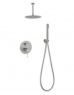 Conjunto ducha empotrado monomando - cromo PIAMONTE de Imex 2