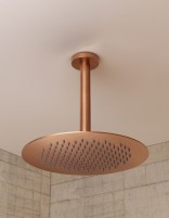 Conjunto ducha empotrado monomando - oro cepillado PIAMONTE de Imex detalle