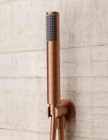 Conjunto ducha empotrado monomando - oro cepillado PIAMONTE de Imex detalle