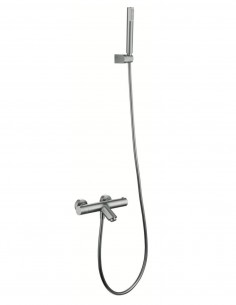 Grifería para bañera cromo termostática  modelo Genova de Imex 2