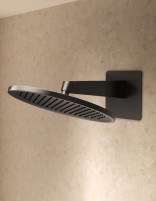 Conjunto ducha termostático empotrado - black gun metal INARI de Imex detalle