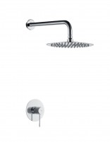 Set ducha 1 vía - cromo LINE de IMEX