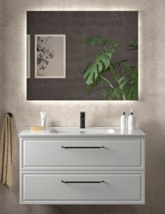 Conjunto de baño clásico - lavabo encastrado RUNA de Salgar