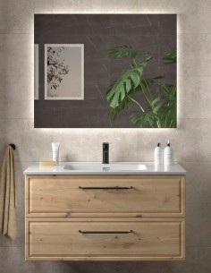 Conjunto de baño clásico - lavabo encastrado RUNA de Salgar 2
