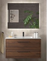 Conjunto de baño clásico nogal maya