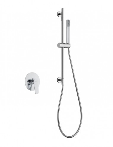 Set ducha 1 vía - cromo BELGICA de IMEX