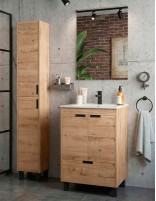 Conjunto de 2 puertas + 1 cajón - lavabo encastrado CONTESSA de Salgar