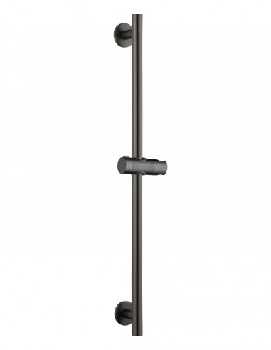 Barra soporte para ducha - black gun metal ADUR de IMEX