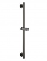 Barra soporte para ducha - black gun metal ADUR de IMEX