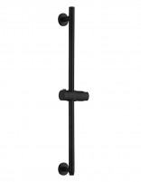 Barra soporte con toma - negro mate ADUR de IMEX