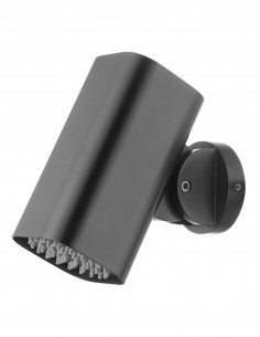 Rociador cuadrado ducha - negro mate TUBE de Imex 2