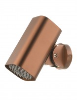 Rociador cuadrado ducha - oro rosa cepillado TUBE de Imex