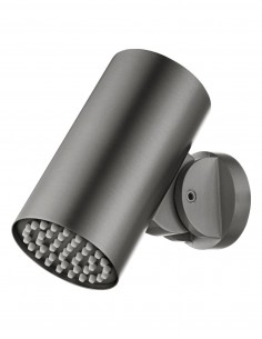 Rociador redondo ducha - negro mate TUBE de Imex 2