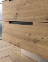 Conjunto de baño moderno detalle