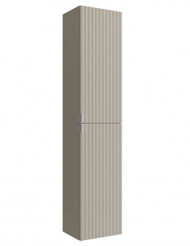 Columna baño suspendida Gris