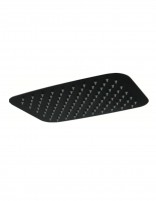 Rociador rectangular - negro mate de IMEX