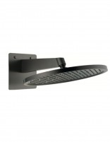 Rociador redondo para ducha - black gun metal de Imex