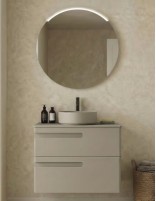 Mueble baño Avila Dos París - 2 cajones con lavabo sobre encimera