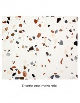 Mueble baño Avila Dos Natalia detalle encimera mix