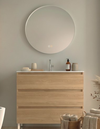 Mueble de baño con 3 cajones y patas - Carmen Avila Dos
