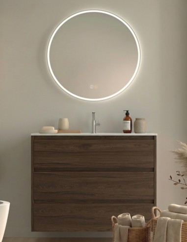 Mueble baño costados vistos con 3 cajones suspendidos - Carmen Avila Dos