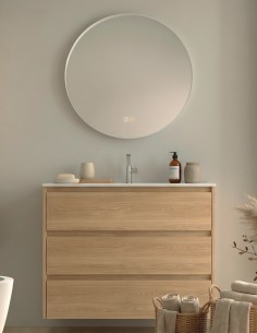 Mueble baño costados vistos con 3 cajones suspendidos - Carmen Avila Dos 2