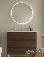 Mueble baño costados vistos con 3 cajones y patas - Carmen Avila Dos