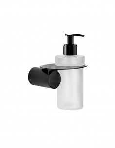 Dispensador jabón líquido modelo KALA negro de PyP